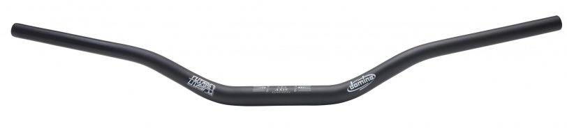 manubrio domino cross enduro offroad nero anodizzato in alluminio ergal 7075 0550.94.10.04-1 diametro 22 mm