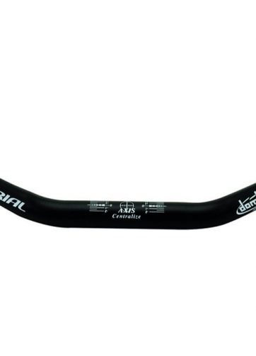manubrio domino nero anodizzato in alluminio ergal 7075 0551.94.10.04-0 diametro 22 mm