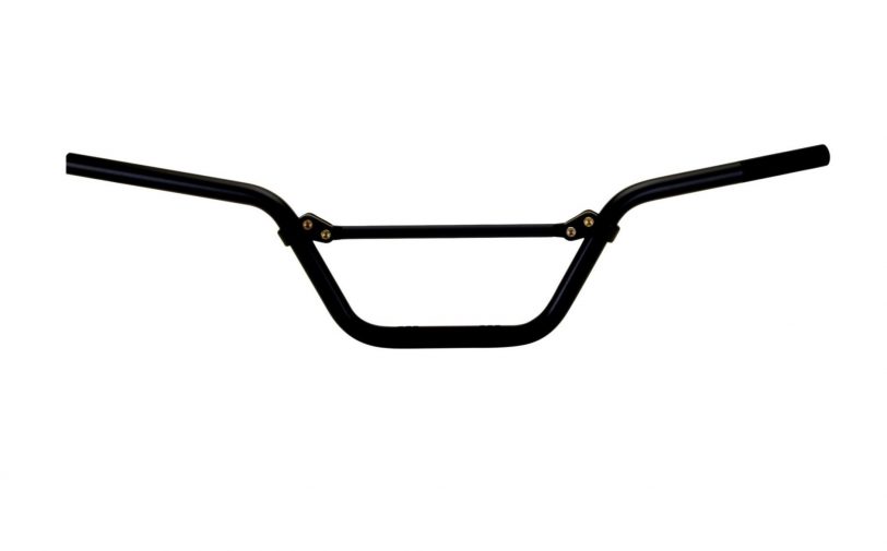 manubrio domino cross enduro offroad nero anodizzato in alluminio autotemprante 0553.32.10.04-0 diametro 22 mm