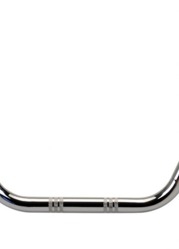 manubrio domino argento lucido cromato in acciaio 6754.33.00.04 diametro 22 mm