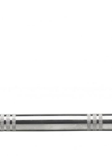 manubrio domino argento lucido cromato in acciaio 6756.33.00.04 diametro 22 mm