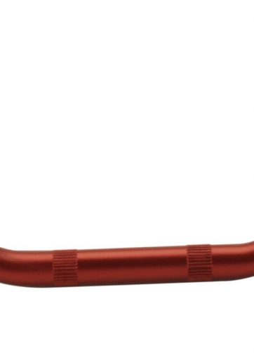 manubrio domino cross enduro offroad rosso anodizzato in alluminio avional 2014 9847.32.11.04 diametro 22 mm