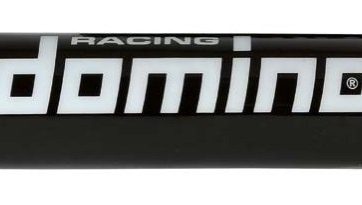 paracolpo cilindrico domino cross enduro offroad nero cristal pvc nbr 2200.58.40.04-1 lunghezza di 200 mm