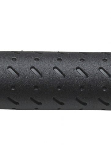 Tubo gas DOMINO nero con manopola sovrastampata sinistra in gomma termoplastica Triumph 2007.97.40.04-0