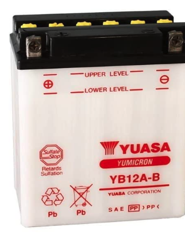 batteria Yuasa Yb12a-b