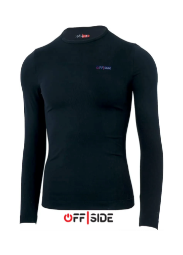 Maglia Termica Tecnica Uomo Donna microforata Intima Sportiva Antivento Termica Invernale a Maniche Lunghe Offside
