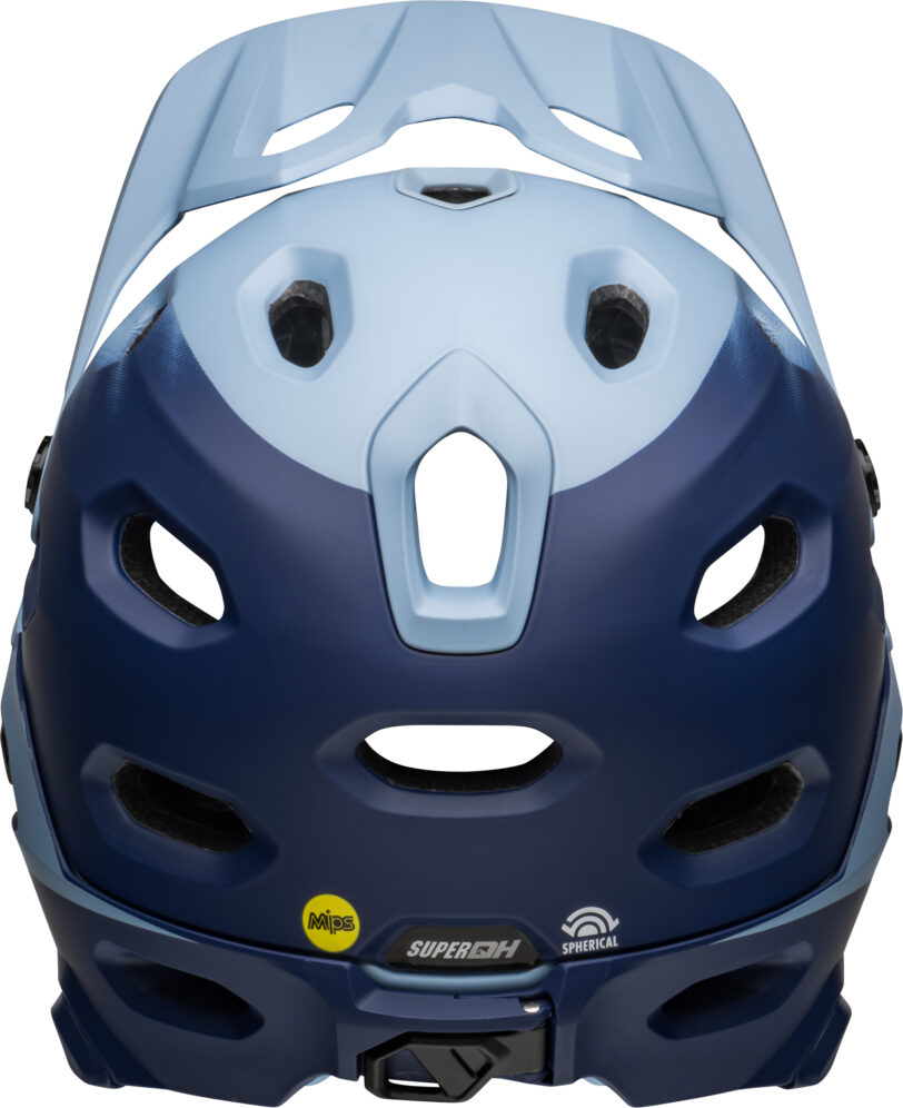 Casco bici enduro BELL SUPER DH BLU TG.L - immagine 6