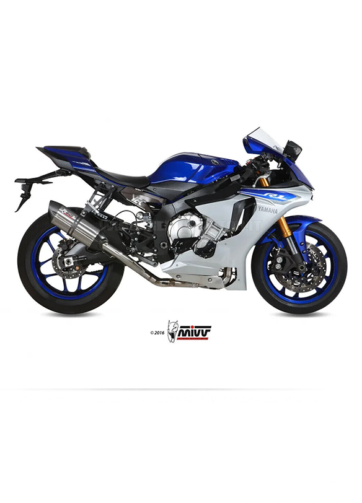 Scarico Completo Acciaio MIVV per Yamaha Yzf 1000 R1 2015 2021 00.X.YA.0010.S7