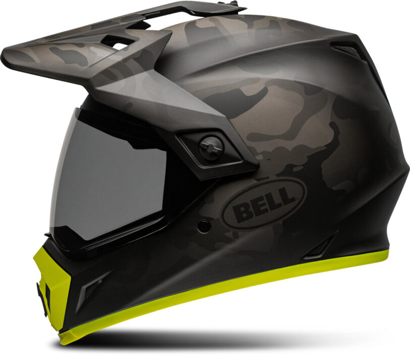 CASCO BELL INTEGRALE MX-9 ADVENTURE MIPS STEALTH MATT BLACK CAMO/HI-VIZ TAGLIA L - immagine 3