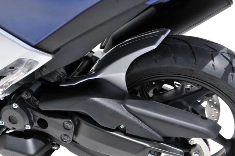 Parafango anteriore per T-max DX/SX  2017-2019 nero metallizzato (liquid darkness / iron max)