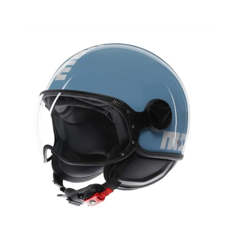 MOMO CASCO CLASSIC CLS CANDY SKY BLU/WHITE TG. XS