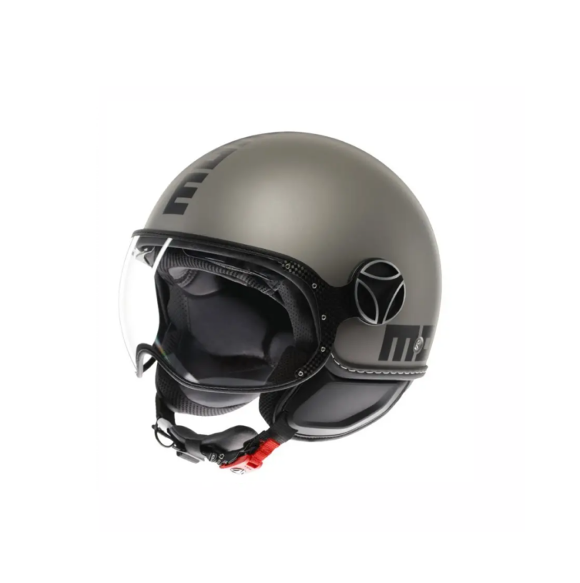 MOMO CASCO FIGHTER FGTR EVO TITANIUM FROST tg. XS